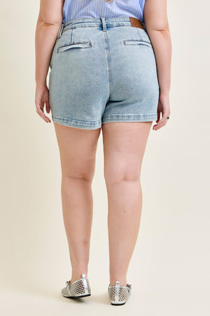 Judy Blue Medium Wash Trouser Judy Blue Shorts