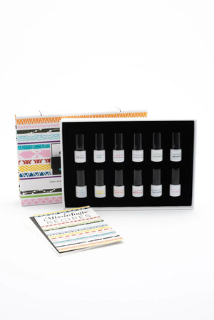 Mini Blending Rollerball Fragrance Kit by Mixologie - 12 most popular scents