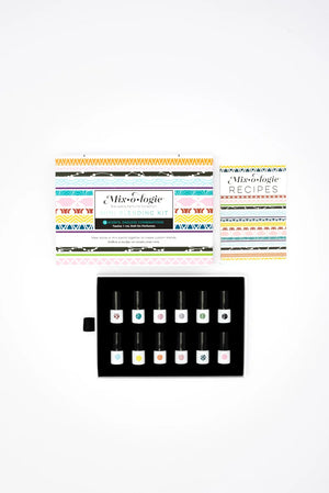 Mini Blending Rollerball Fragrance Kit by Mixologie - 12 most popular scents