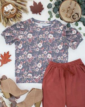 Katie Cozy Top - Blushwood Floral by Michelle Mae