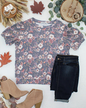 Katie Cozy Top - Blushwood Floral by Michelle Mae