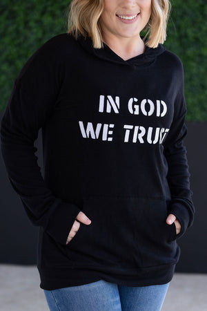 Corrine Embroidered Hoodie - In God We Trust by Michelle Mae