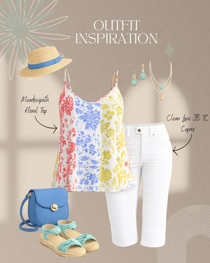 Meadowpath Floral Top