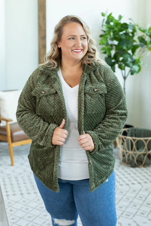Fleece Shacket by Michelle Mae - 4 colors
