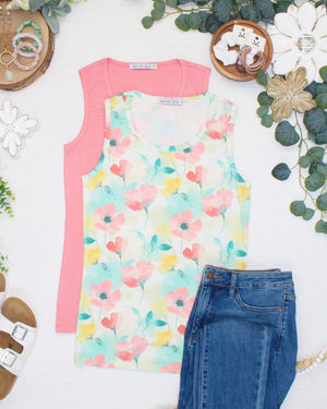 PREBOOK Ava Tank - Meadow Mist