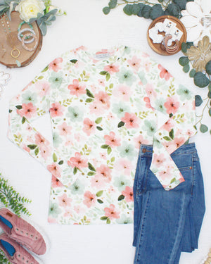 PREBOOK Blair Long Sleeve Top - Floral Daydream