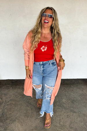 SPRING DESI SWEATSHIRT CARDIGAN - 6 colors