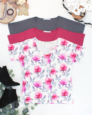 PREBOOK Chloe Cozy Top - Grey