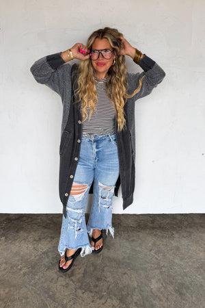 SPRING DESI SWEATSHIRT CARDIGAN - 6 colors