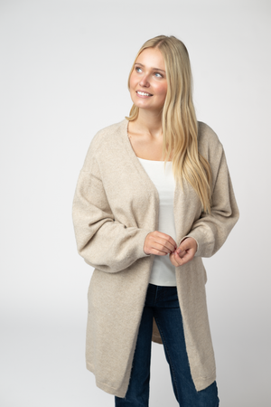 Cozy Cardigan - Tan by Michelle Mae