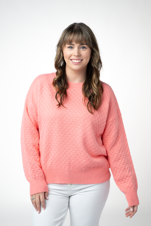 PREBOOK Gianna Pullover Sweater - Coral