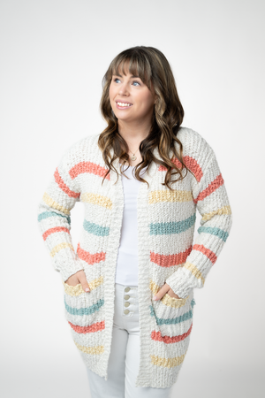 PREBOOK Spring Stripe Cardigan
