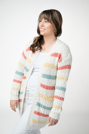 PREBOOK Spring Stripe Cardigan