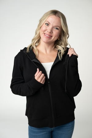 PREBOOK Fullzip Hoodie - Black