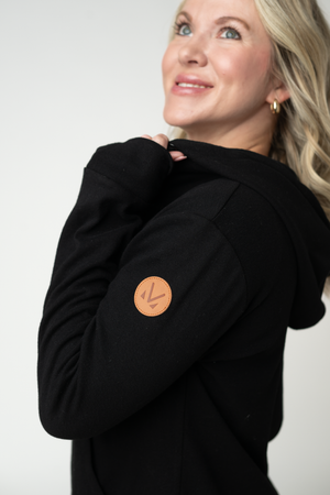PREBOOK Fullzip Hoodie - Black