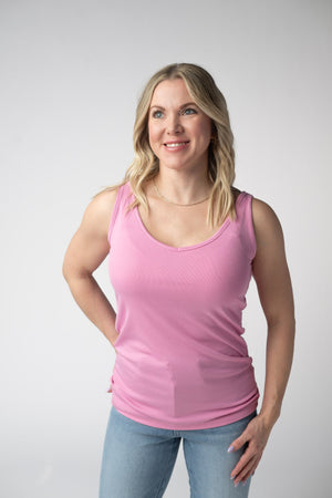 Kennedy Tank - Pink by Michelle Mae