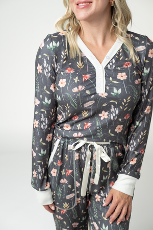 Cozy Pajama Set - Wildflower Meadow by Michelle Mae