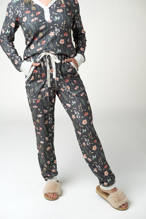 Cozy Pajama Set - Wildflower Meadow by Michelle Mae