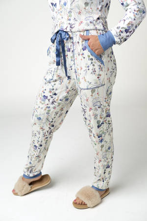 Cozy Pajama Set - Olive Meadow by Michelle Mae