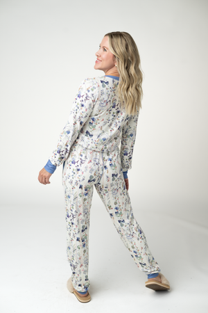 Cozy Pajama Set - Olive Meadow by Michelle Mae