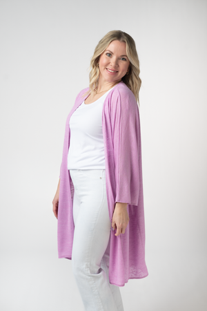 Ellie Cover-Up Kimono - Lilac by Michelle Mae