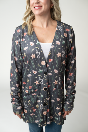 Cori Cardigan - Wildflower Meadow by Michelle Mae