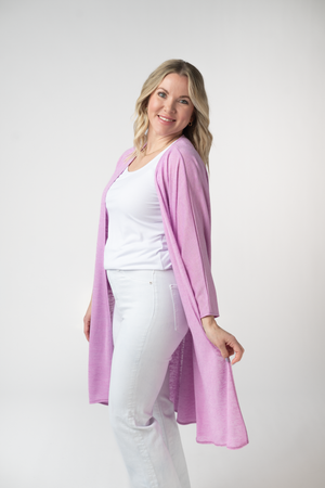 Ellie Cover-Up Kimono - Lilac by Michelle Mae