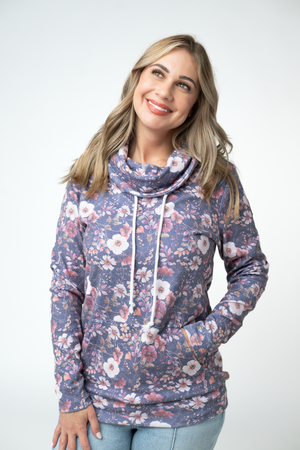 Classic Funnel Neck - Blushwood Floral by Michelle Mae