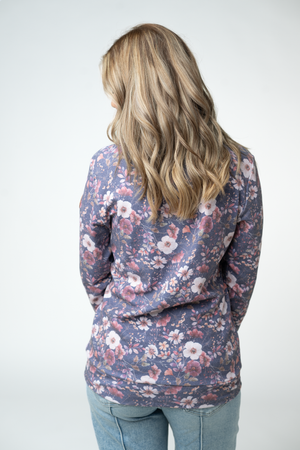 Classic Funnel Neck - Blushwood Floral by Michelle Mae