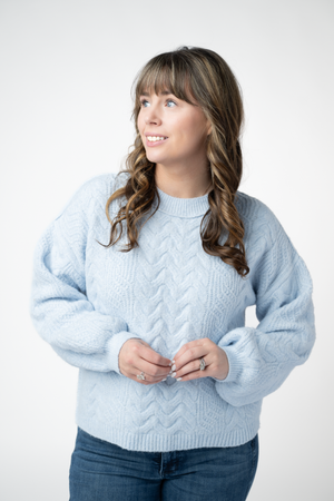 PREBOOK Dakota Sweater - Light Blue
