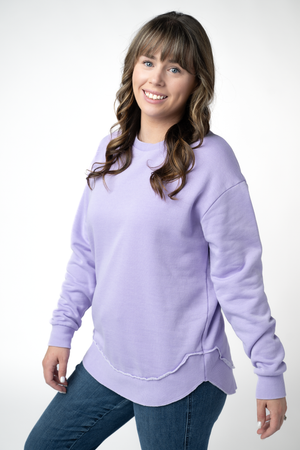 PREBOOK Vintage Wash Pullover - Lavender