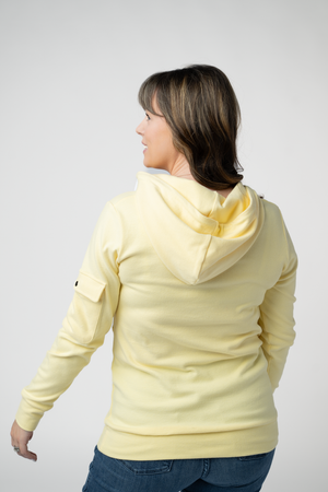 PREBOOK Pixie Pocket Halfzip Hoodie - Sunshine