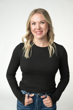 Reese Ribbed Long Sleeve Top - Black by Michelle Mae