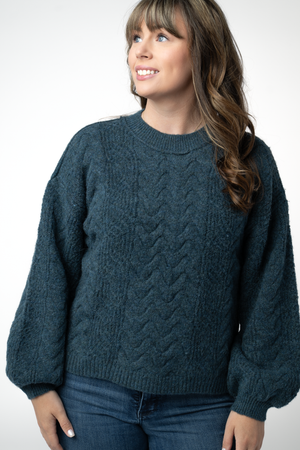 PREBOOK Dakota Sweater - Dark Teal