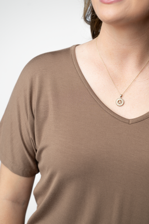 PREBOOK Chloe Cozy Top - Mocha