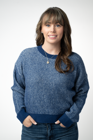 PREBOOK Josie Cozy Crew Sweater - Navy