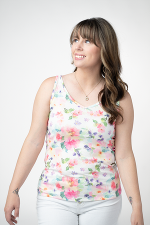 PREBOOK Kennedy Tank - Bright Blossom