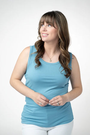 PREBOOK Ava Tank - Blue