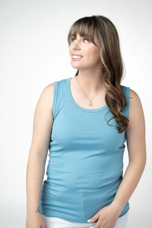 PREBOOK Ava Tank - Blue