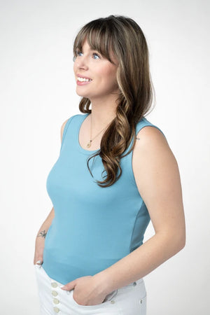 PREBOOK Ava Tank - Blue