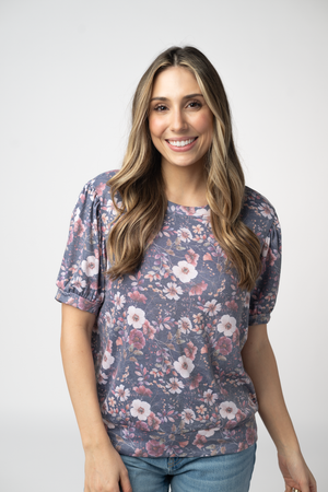 Katie Cozy Top - Blushwood Floral by Michelle Mae