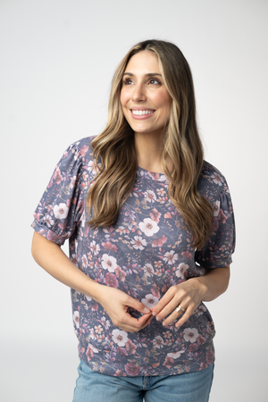 Katie Cozy Top - Blushwood Floral by Michelle Mae