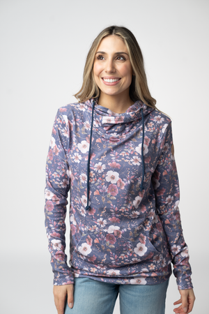 Ashley Hoodie - Blushwood Floral by Michelle Mae