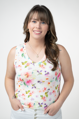 PREBOOK Noelle Tank - Bright Blossom