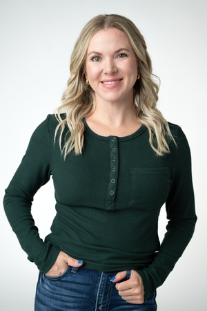 Georgia Long Sleeve Top - Evergreen by Michelle Mae