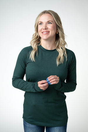 Blair Long Sleeve Top - Pineberry by Michelle Mae