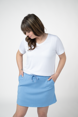 PREBOOK Serena Luxe Skort - Blue