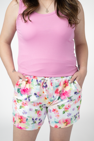 PREBOOK Jamie Lounge Shorts - Bright Blossom