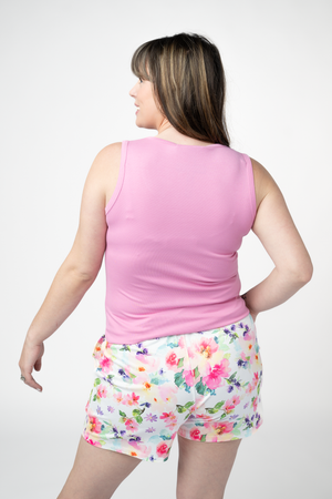 PREBOOK Jamie Lounge Shorts - Bright Blossom