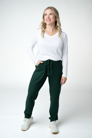 Corrine Joggers - Evergreen by Michelle Mae
